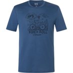 Super.Natural Bergzeit Ride N Roll  Herren  T-Shirts blau Größe XL Trekking  H