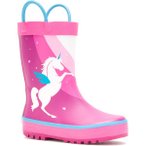 KAMIK Kinder Gummistiefel UNICORN, Größe 31 in Pink