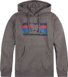 Outdoor Research Advocate Stripe Hoodie charcoal/M