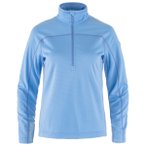Fjällräven - Women's Abisko Lite Fleece Half Zip - Fleecepullover Gr L blau