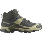 SALOMON Herren Multifunktionsstiefel SHOES X ULTRA 5 MID GTX Peat/Gray Green, Gr