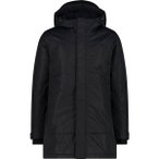 CMP Herren Jacke MAN PARKA FIX HOOD, Größe 56 in Schwarz