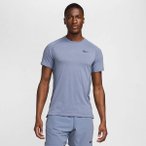 NIKE Herren Shirt M NK DF FLEX REP SS TOP, Größe S in Grau