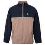 Oxbow - Stackup Polar Fleece - Fleecepullover Gr S braun/blau