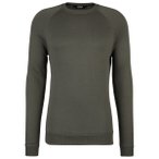 Stoic - MerinoFlatFleece240 SolbergSt. Crew - Merinopullover Gr S braun