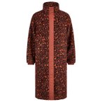 Iriedaily - Women's Fluffy Teddy Coat - Fleecejacke Gr XS rot/braun