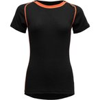 Devold Basic  Damen  Kurzarm Unterhemden schwarz Größe M Trekking  Hautfreundl