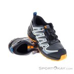 Salomon XA Pro V8 WP Kinder Traillaufschuhe-Grau-28