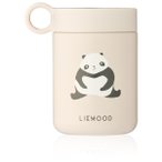 LIEWOOD - Kid's Kiani Printed Food Jar - Essensaufbewahrung Gr 350 ml weiß/beig