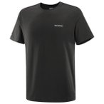 Salomon - Chest Logo Regular Tee - T-Shirt Gr S schwarz