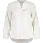 Maloja StreicheckM.  Damen  Blusen weiss Größe XS Lifestyle  Hautfreundlich