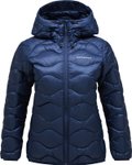Peak Performance - Daunenjacke mit Kapuze - W Helium Down Hood Jacket Blue Shado