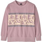 Patagonia K's Crew  Kinder  Pullover rosa Größe 118 Lifestyle  Hautfreundlich