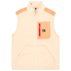 Quiksilver - Clean Coast Gilet - Fleeceweste Gr M weiß