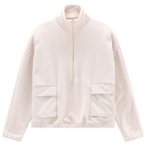 Jeanne Baret - Women's Rochefort Crew Neck Sweater - Fleecepullover Gr 36 weiß