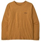 Patagonia - Women's L/S P-6 Logo Responsibili-Tee - Longsleeve Gr XL braun