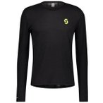 SCOTT Herren T-Shirt SCO Shirt M's RC Run l/sl, Größe S in Schwarz