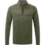 Sherpa Adventure Gear Dumji 1/4 Zip  Herren  Pullover oliv Größe XL Lifestyle 