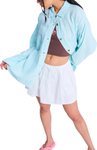 Roxy - Hemd aus Baumwolle und Leinen &ndash; Damen / Frau &ndash; Morning Shine 
