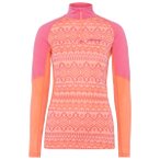Kari Traa - Women's Malia Half Zip - Merinounterwäsche Gr XS rot