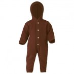 Engel - Baby Overall mit Kapuze - Overall Gr 50/56 braun