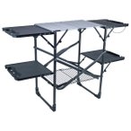 GCI - Slim-Fold Cook Station - Campingschrank Gr 53 x 132 x 82 cm schwarz