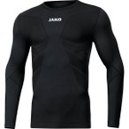 JAKO Herren Longsleeve Comfort 2.0, Größe L in Schwarz