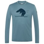 super.natural - Ski Karl L/S - Longsleeve Gr M türkis