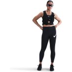 NIKE Damen Tights 7/8 Tempo Swoosh Run, Größe S in Schwarz
