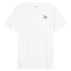 DEDICATED - T-Shirt Stockholm BBQ Emb - T-Shirt Gr M weiß