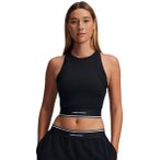 UNDER ARMOUR Damen Shirt UA MERIDIAN RIB BRANDED TANK, Größe XS in Braun