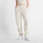 NEW BALANCE Damen Hose Graphic Fleece Jogger, Größe L in Weiß