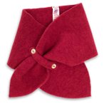 Engel - Kid's Fleece Schal Gr One Size rot