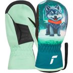 Reusch Scottie  Kinder  Skihandschuhe tuerkis Größe XS Skifahren | Lifestyle  