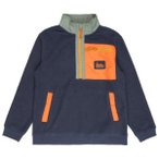 Billabong - Kid's Boundary Shore - Fleecepullover Gr 128 blau