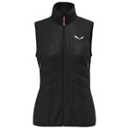 Salewa - Women's Ortles Hybrid TWR Vest - Wollweste Gr 38 schwarz