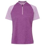 Vaude - Women's Tamaro Half Zip Shirt IV - Radtrikot Gr 44 lila