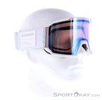 Salomon S/Vier 3 Photochromic Skibrille-Weiss-One Size