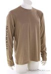 Mons Royale Yonder Merino Organic Cotton LS Herren Shirt-Braun-XL