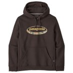 Patagonia - 95 Oval Logo Uprisal Hoody - Hoodie Gr XS grau/schwarz