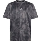 adidas Sport Icons AOP Graphic  Kinder  T-Shirts grau Größe 176 Laufen | Train