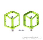Spank Oozy Reboot Flat Pedale-Hell-Grün-One Size