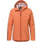 Schöffel Style Bohorok  Damen  Regenjacke orange Größe L Camping  Winddicht W