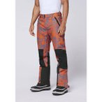 CHIEMSEE Skihose mit mehreren Taschen, Größe 50 in Orange