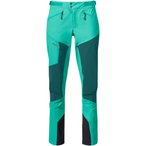 Bergans Tind Softshell Hose Damen  Softshellhose gruen Größe L  Trekking  Wass