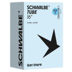 Schwalbe - SCV3 16'' (47/62-305) - Fahrradschlauch Gr 16'' - 47/62-305 schwarz