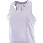 Salomon Sense Aero Short Top Damen  Tanktops blau Größe L Trailrunning | Laufe