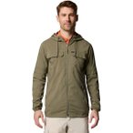 COLUMBIA Herren Shirt Skien Valley Hooded LS Shirt, Größe XXL in Grün