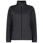 CMP - Women's Jacket 36H2686 - Fleecejacke Gr 34 schwarz/grau