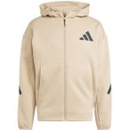 ADIDAS Herren Kapuzensweat New Z.N.E. Zip (normal & lang), Größe S in Braun